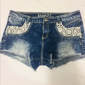 Jean shorts
